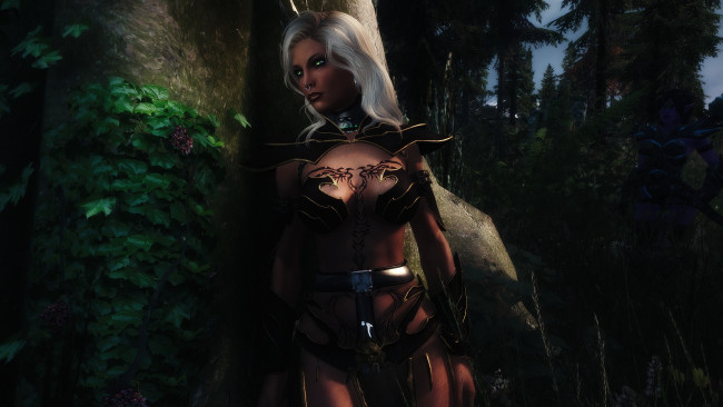 Обои картинки фото 3д графика, фантазия , fantasy, фон, взгляд, девушка