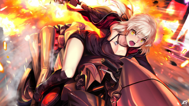 Обои картинки фото аниме, fate, stay night, grand, order