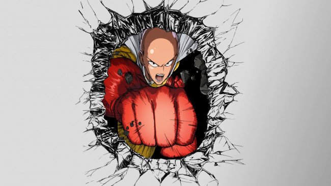 Обои картинки фото аниме, one punch man, ванпачмен