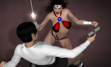 Картинка 3д+графика фантазия+ fantasy фон взгляд девушка