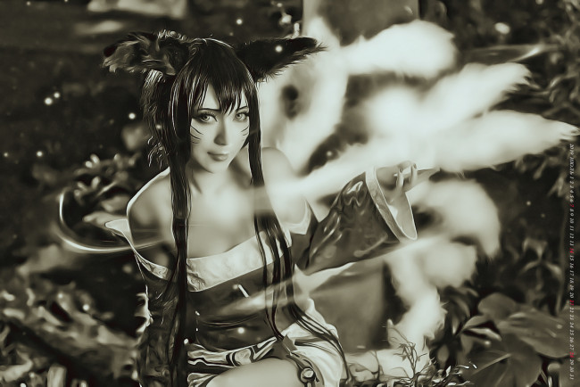 Обои картинки фото календари, компьютерный дизайн, 2019, calendar, женщина, девушка, копслей, макияж, уши