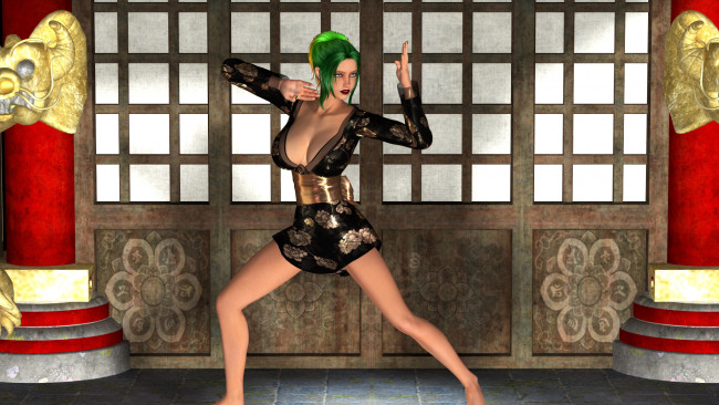 Обои картинки фото 3д графика, люди , people, девушка, фон, поза