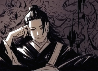 Картинка аниме jujutsu+kaisen магическая битва