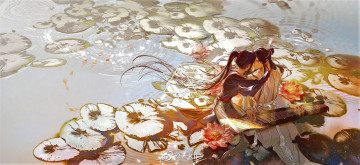 Картинка аниме mo+dao+zu+shi вэй усянь лань ванцзы гуцинь лотосы