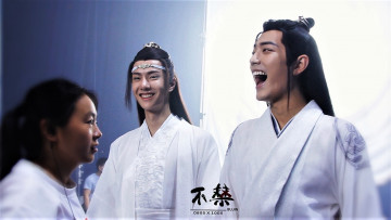 Картинка разное знаменитости ван ибо сяо чжан съемки люди костюмы