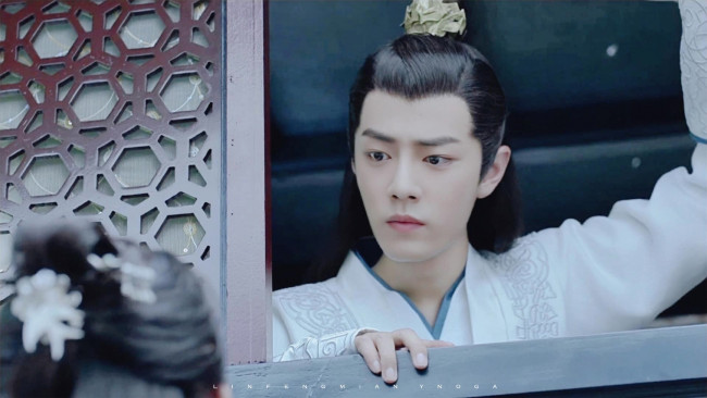 Обои картинки фото кино фильмы, joy of life , qing yu nian, yan, bingyun, лицо, окно, янь бинъюнь