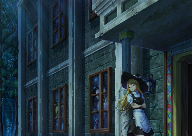 Обои картинки фото аниме, touhou, тоухоу