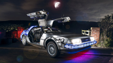 обоя автомобили, dmc, delorean