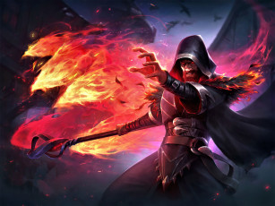 Картинка видео+игры age+of+magic маг посох огонь