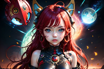 Картинка аниме оружие +техника +технологии нейросети графика нейроарт ai art нейронные сети рисунки нейро искусство