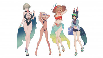 Картинка аниме genshin+impact alhaitham cyno tighnari kaveh genshin impact