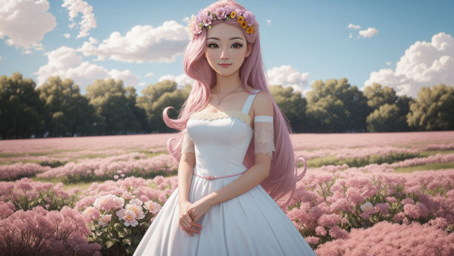 Обои картинки фото аниме, пейзажи,  природа, нейросети, графика, нейроарт, ai, art, нейронные, сети, рисунки, нейро, искусство