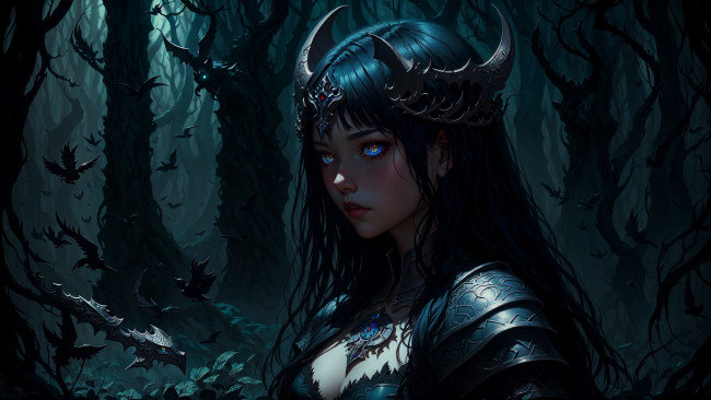 Обои картинки фото фэнтези, девушки, нейросети, графика, нейроарт, ai, art, нейронные, сети, рисунки, нейро, искусство