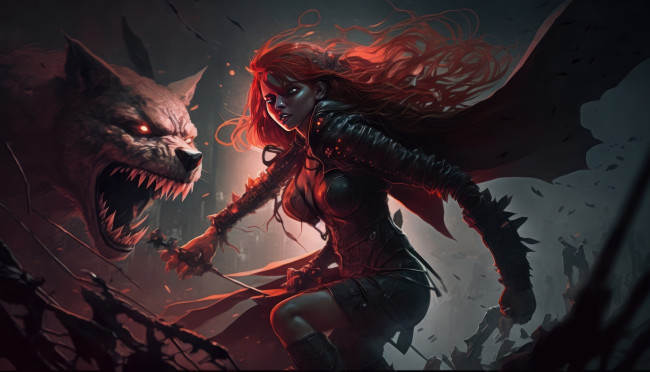 Обои картинки фото фэнтези, красавицы и чудовища, нейросети, графика, нейроарт, ai, art, нейронные, сети, рисунки, нейро, искусство