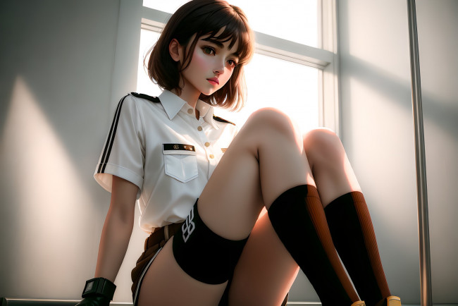 Обои картинки фото аниме, unknown,  другое , нейросети, графика, нейроарт, ai, art, нейронные, сети, рисунки, нейро, искусство