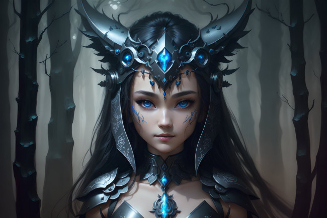 Обои картинки фото фэнтези, девушки, нейросети, графика, нейроарт, ai, art, нейронные, сети, рисунки, нейро, искусство