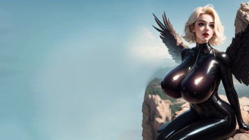 Картинка 3д+графика ангел+ angel нейросети графика нейроарт ai art нейронные сети рисунки нейро искусство нейрографика graphics neuroart neural networks drawings neuro neurography