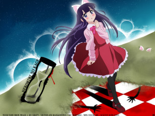 обоя аниме, tsukuyomi, moon, phase