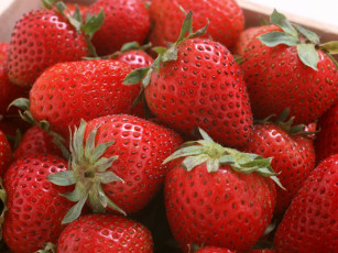 Картинка еда клубника земляника