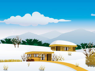 Картинка vectorwinter 01 векторная графика