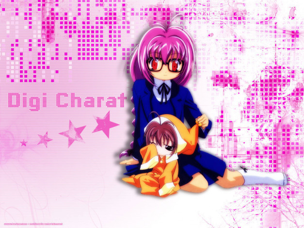 Обои картинки фото аниме, di, gi, charat