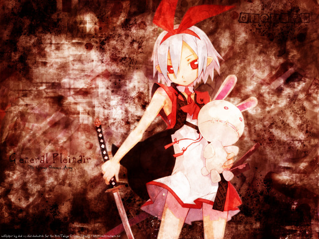 Обои картинки фото аниме, netherworld, battle, chronicle, disgaea