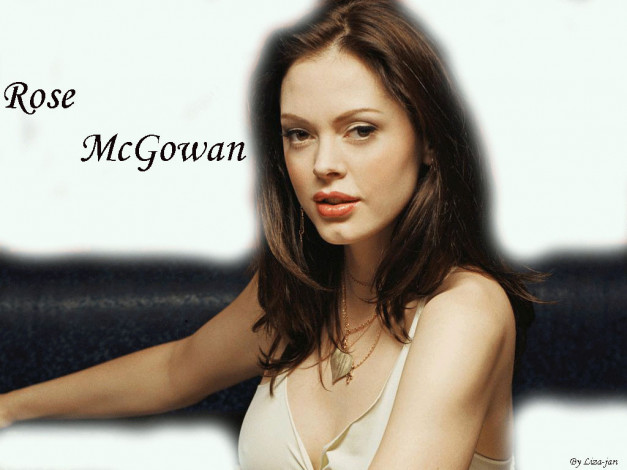 Обои картинки фото Rose McGowen, девушки