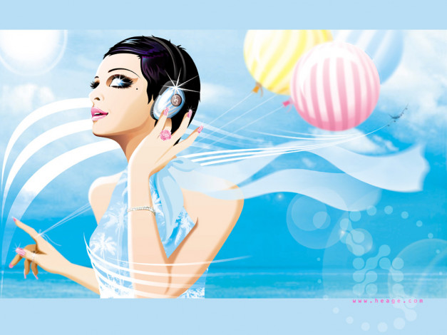 Обои картинки фото векторная, графика