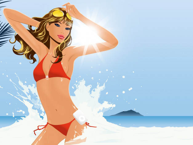 Обои картинки фото векторная, графика