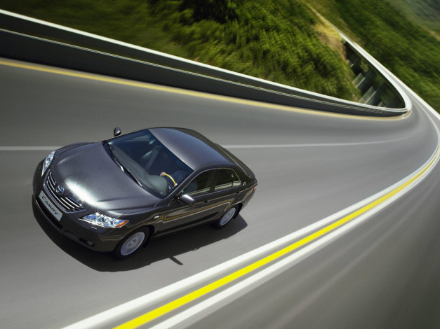 Обои картинки фото toyota, camry, автомобили