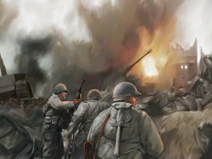 Картинка рисованные армия