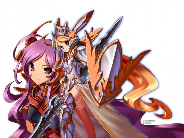 Обои картинки фото аниме, weapon, blood, technology