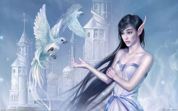 Картинка фэнтези эльфы