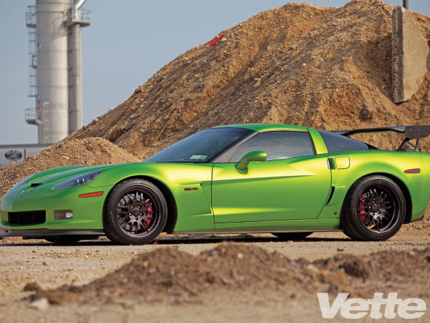 Обои картинки фото автомобили, corvette