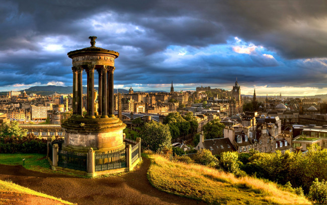 Обои картинки фото edinburgh, scotland, города, эдинбург, шотландия