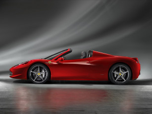 Картинка ferrari 458 spider 2012 автомобили