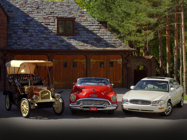 Обои картинки фото buick, mixed, автомобили, mix
