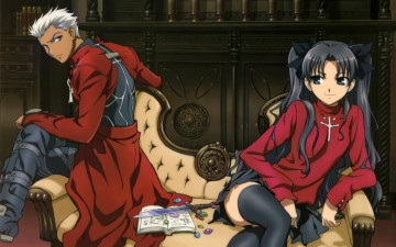 Картинка аниме fate stay night