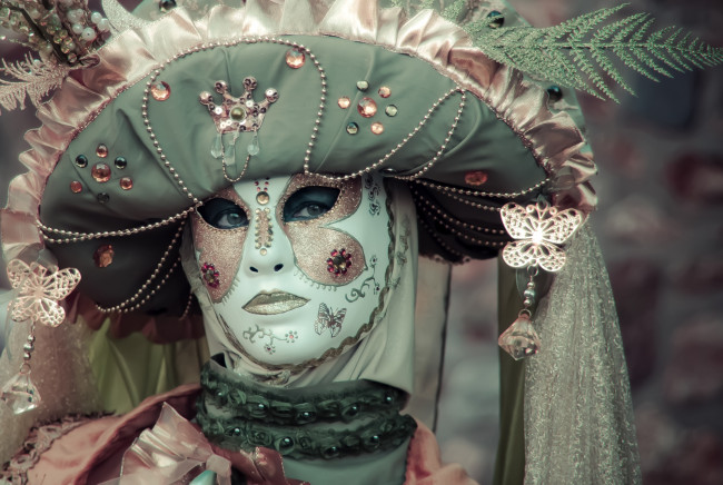 Обои картинки фото разное, маски, карнавальные, костюмы, венеция, карнавал