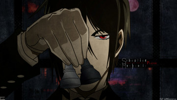 Картинка sebastian michaelis аниме kuroshitsuji перчатка дворецкий пешки