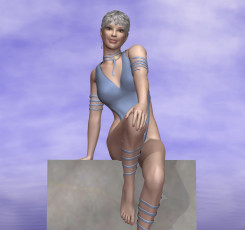 Картинка 3д+графика люди+ people фон взгляд девушка