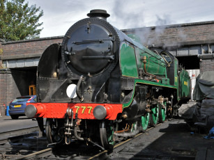 Картинка техника паровозы паровоз рельсы железная дорога