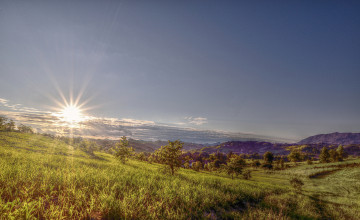 Картинка природа восходы закаты рассвет