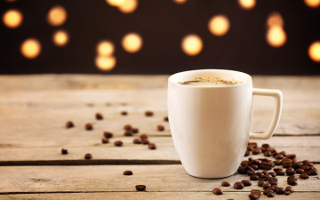 Картинка еда кофе +кофейные+зёрна beans coffee cup