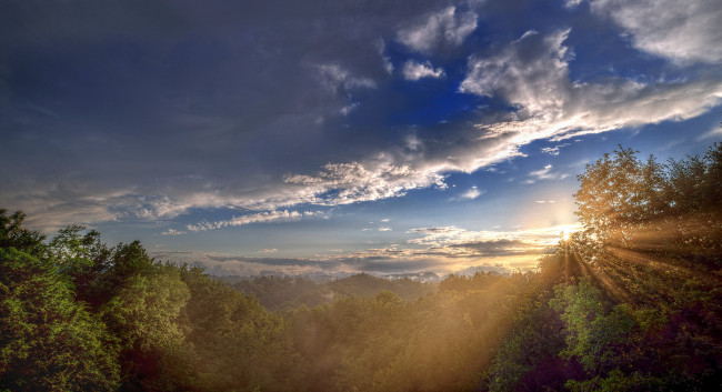 Обои картинки фото природа, восходы, закаты, рассвет