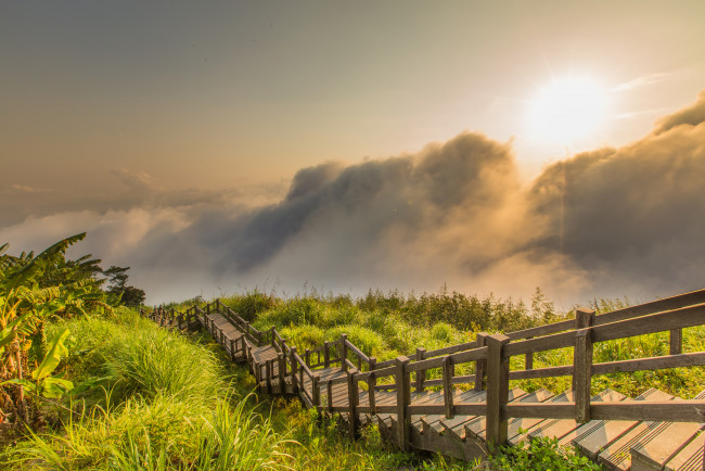 Обои картинки фото природа, восходы, закаты, рассвет