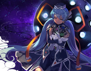 Картинка аниме planetarian девушка