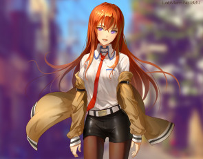 Картинка аниме steins gate девушка