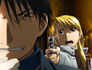 Картинка аниме fullmetal+alchemist стальной алхимик