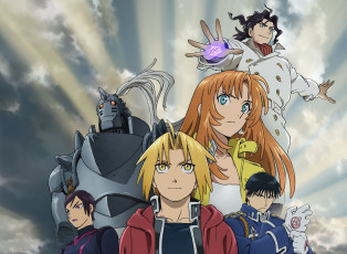 Картинка аниме fullmetal+alchemist стальной алхимик